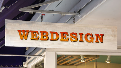 Schild 343 - Webdesign