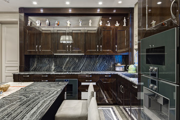 luxury kitchen interior