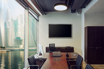 Interior of modern office