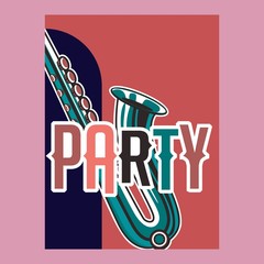 Beautiful modern classical music festival poster or flyer template. Ideal for local events announcement and promotions – Vector