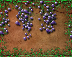 Grapes and Flourishes