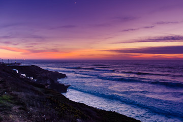 Obraz premium Ericeira sunset