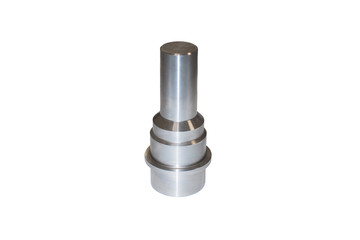 Isolated engine metallic sleeve / Cylinder Liner on a white background