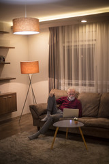 Evening for rest, and little technology.