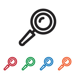 Loupe vector icon