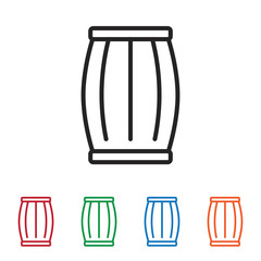 Cask vector icon