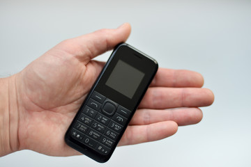 Mobile phone in hand