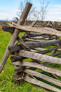 Split rail fencing on Battlefield
