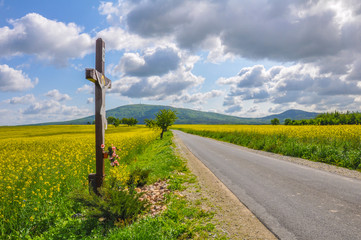 Sleza Mountain near Wroclaw, Lower Silesia, Wroclaw