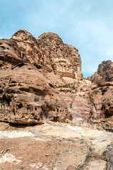 Ruins of the ancient city of Petra 