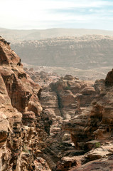 Ruins of the ancient city of Petra 