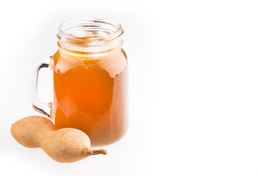 Delicious sweet drink tamarind juice - Tamarindus indica