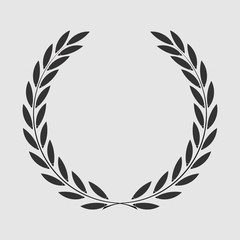 icon laurel wreath