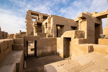 Kom Ombo Temple in Aswan ancyent Egyptian temple built in the times of the Ptolemaic dynasty