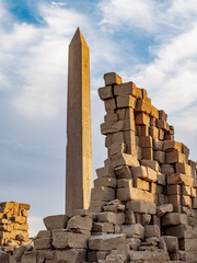 Great Obelisk at Karnak Temple Luxor Thebes Egypt