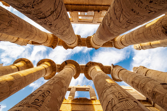 Karnak Temple the second most visited tourist attraction in Egypt after the Great Pyramids