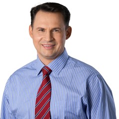 happy businessman portrait