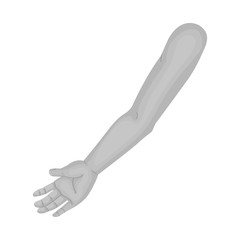 Vector illustration of body and part logo. Set of body and anatomy vector icon for stock.