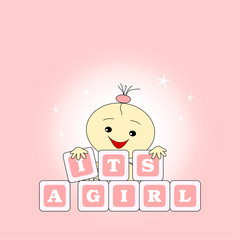 Zur Geburt eines Mädchens