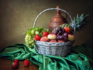 Still life with fruits