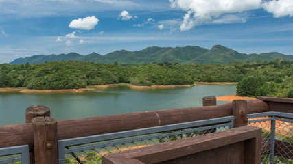 Represa Cayuguava em Piraquara/PR- Brasil