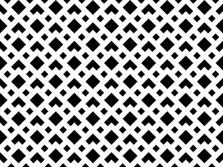 Abstract geometric pattern. A seamless vector background. White and black ornament. Graphic modern pattern. Simple lattice graphic design