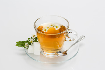 taza de tea de hierbas