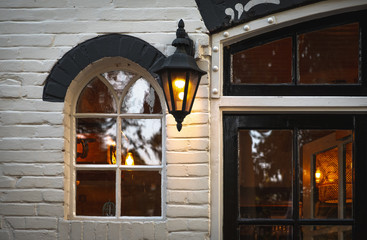 glass door in house