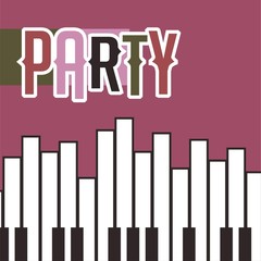 vintage live music poster design for bar and club - Vector