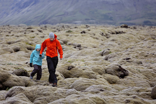 Family In Iceland