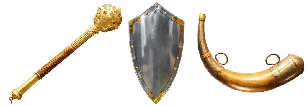 weapon isolated on white background