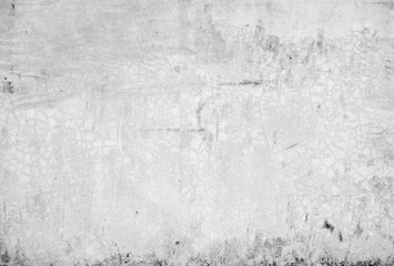 Old grunge abstract background texture White concrete wall