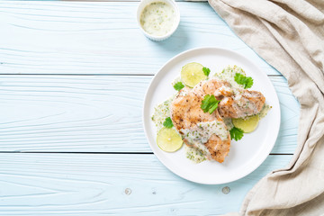 grilled chicken with lemon lime sauce