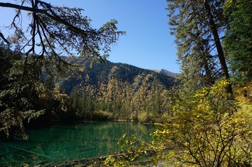 Pool Dragon Blue, Fairy pool, China
