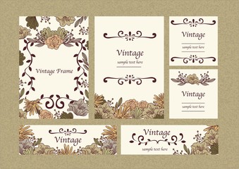 エレガントなフレームセット