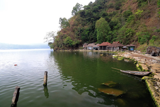 Trunyan village, Lake Batur, Bali, Indonesia