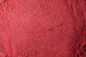 red powder beauty makeup compound texture pattern for background