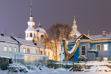 Veliky Ustyug winter night