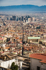 View of Naples from Castle Sant Elmo