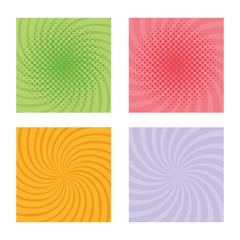 set burst pattern colors