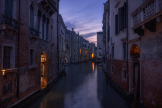 Venetian paths 124 (Dal Ponte Minich Castello), Venice, Veneto, Italy