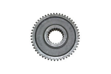 gear of the first gear and reverse gear  isolated on white background