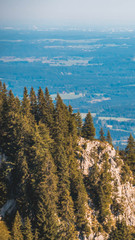 Smartphone HD wallpaper of beautiful alpine view at Brauneck - Lenggries - Bavaria