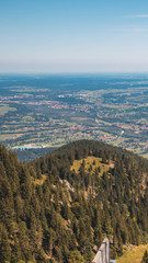 Smartphone HD wallpaper of beautiful alpine view at Brauneck - Lenggries - Bavaria