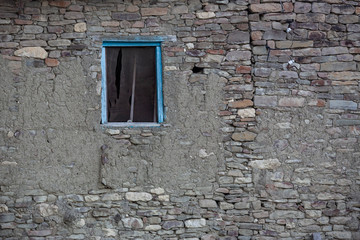 old window in the wall