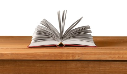 Open Book on Table