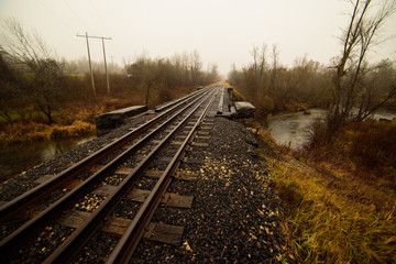 Fototapeta premium rails