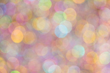 Abstract glitter bokeh background