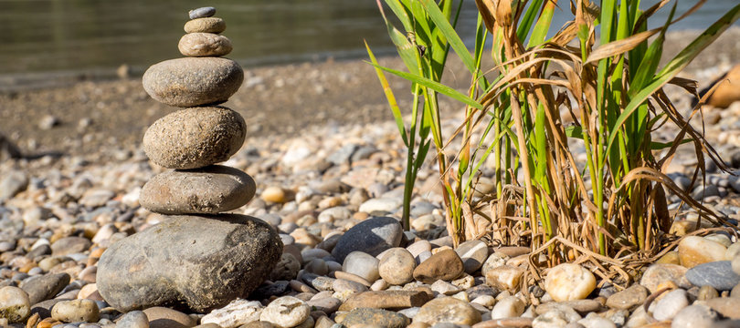 Balance der Steine
