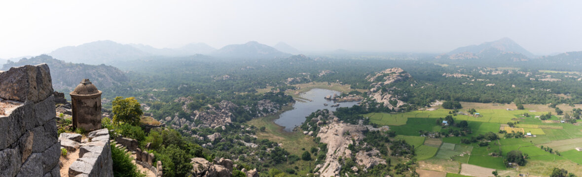 Fort de Gingee, Tamil Nadu, Inde du sud